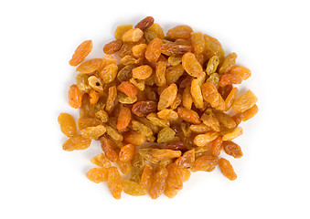 Image showing Raisins isolated