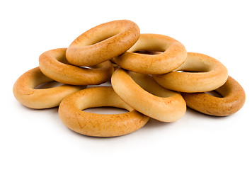 Image showing Bagels isolated on a white