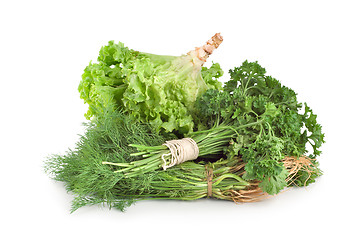 Image showing Parsley and other green