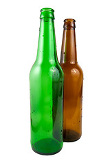 Image showing Two beer bottle