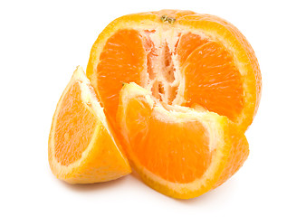 Image showing Ripe tangerine