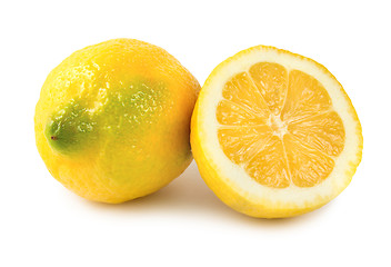 Image showing Two lemons