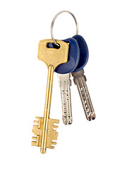 Image showing Keys isolated