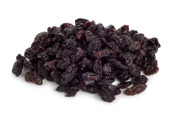 Image showing Black raisins