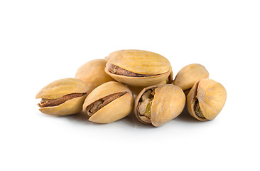 Image showing Pistachios isolated