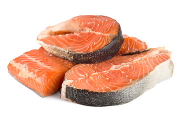 Image showing Fillet salmon