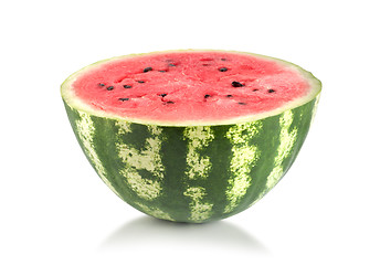 Image showing Fresh and ripe watermelon