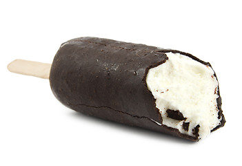 Image showing White ice cream