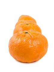 Image showing Mandarin isolated on a white