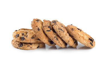 Image showing Chocolate chip cookies