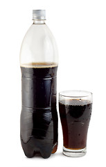 Image showing Bottle of soda isolate