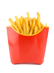 Image showing Fried potatoes in a red box