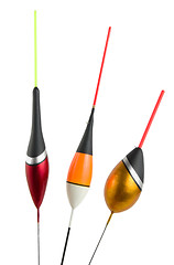 Image showing Fishing floats isolated