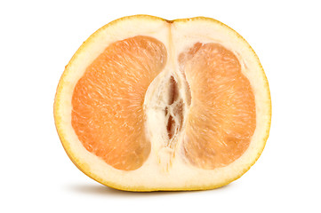 Image showing Ripe grapefruit isolated