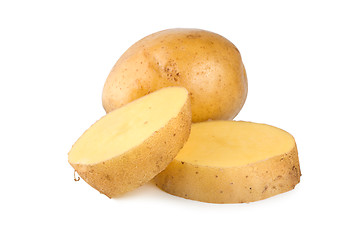 Image showing Fresh potatoes