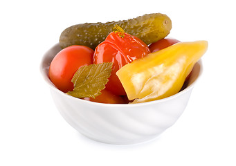 Image showing Pickled red tomatoes