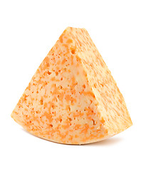 Image showing Cheese isolated 
