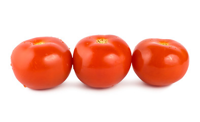 Image showing Three tomato isolated