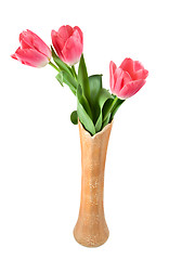 Image showing Flowers in a vase