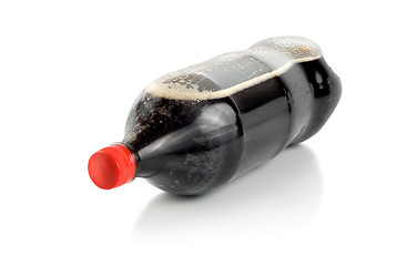 Image showing Bottle of soda isolated ( Path )