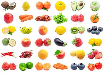 Image showing Fruits and Vegetables