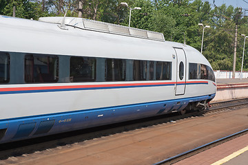 Image showing Modern train