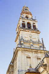 Image showing Minaret Mosque Cordoba, Spain