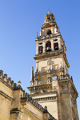 Image showing Minaret Mosque Cordoba, Spain