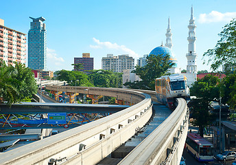 Image showing Kuala Lumpur monorail