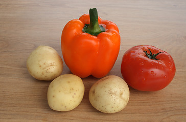 Image showing Fresh vegetables