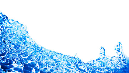 Image showing Blue water