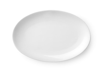 Image showing Oval dish