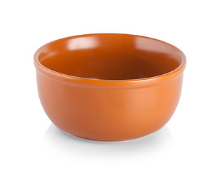 Image showing Brown bowl