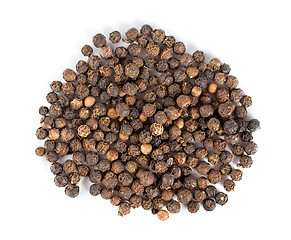 Image showing Black peppercorns