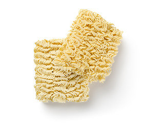 Image showing Noodles of fast preparation isolated