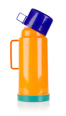 Image showing Plastic thermos