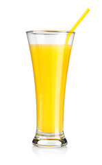 Image showing Orange juice isolated