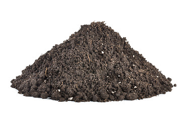 Image showing Pile of soil