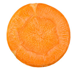 Image showing Carrot cut in slices