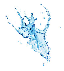 Image showing Blue water