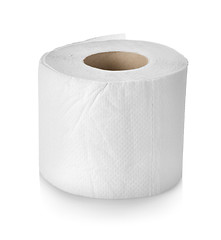 Image showing Toilet paper isolated