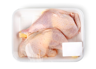 Image showing Chicken drumsticks