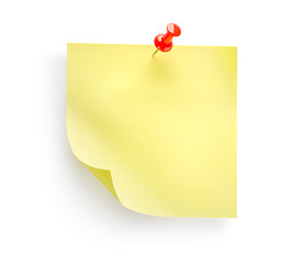 Image showing Yellow notebook