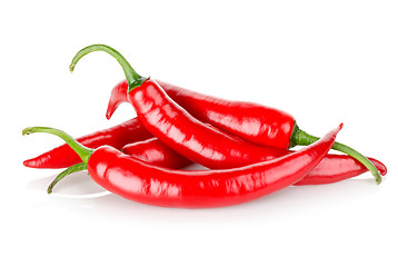 Image showing Hot chili peppers