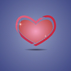 Image showing pink heart