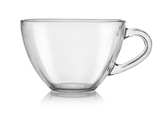 Image showing Glass cup