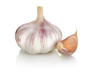 Image showing Garlic and cloves