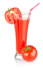 Image showing Tomato juice