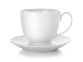 Image showing Coffee cup and saucer