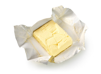 Image showing Butter isolated (Path)